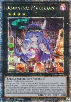 Downerd Magician (V.5 - Quarter Century Secret Rare)⁣ - 25th Anniversary Rarity Collection⁣ (Quarter Century Secret Rare)⁣ [035]