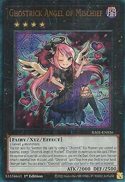 Ghostrick Angel of Mischief (V.7 - Ultimate Rare) - 25th Anniversary Rarity Collection (Ultimate Rare) [RA01-036]