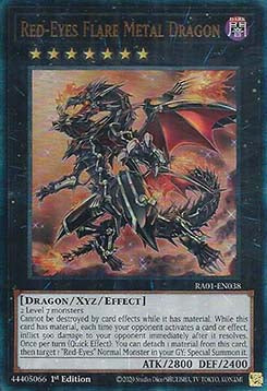 Red-Eyes Flare Metal Dragon (V.7 - Ultimate Rare) - 25th Anniversary Rarity Collection (Ultimate Rare) [RA01-038]