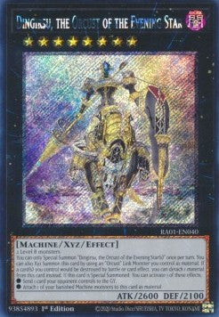 Dingirsu, the Orcust of the Evening Star (V.4 - Platinum Secret Rare) - 25th Anniversary Rarity Collection (Platinum Secret Rare) [RA01-040]