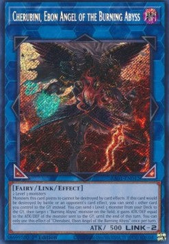 Cherubini, Ebon Angel of the Burning Abyss (V.3 - Secret Rare) - 25th Anniversary Rarity Collection (Secret Rare) [RA01-042]