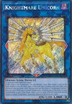 Knightmare Unicorn (V.4 - Platinum Secret Rare)⁣ - 25th Anniversary Rarity Collection⁣ (Platinum Secret Rare)⁣ [043]