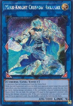 Mekk-Knight Crusadia Avramax (V.4 - Platinum Secret Rare) - 25th Anniversary Rarity Collection (Platinum Secret Rare) [RA01-044]