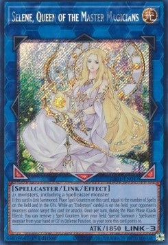 Selene, Queen of the Master Magicians (V.4 - Platinum Secret Rare)⁣ - 25th Anniversary Rarity Collection⁣ (Platinum Secret Rare)⁣ [047]