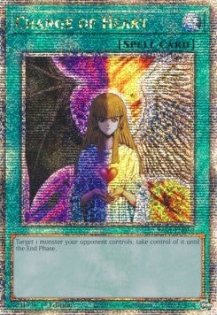 Change of Heart (V.5 - Quarter Century Secret Rare)⁣ - 25th Anniversary Rarity Collection⁣ (Quarter Century Secret Rare)⁣ [050]