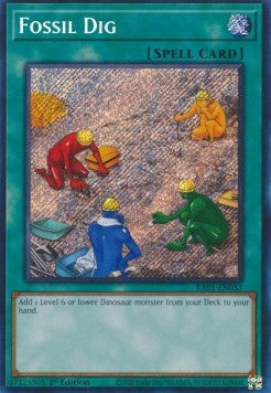 Fossil Dig (V.3 - Secret Rare) - 25th Anniversary Rarity Collection (Secret Rare) [RA01-053]