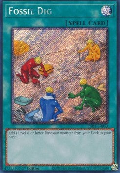Fossil Dig (V.4 - Platinum Secret Rare)⁣ - 25th Anniversary Rarity Collection⁣ (Platinum Secret Rare)⁣ [053]