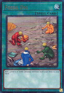 Fossil Dig (V.7 - Ultimate Rare) - 25th Anniversary Rarity Collection (Ultimate Rare) [RA01-053]