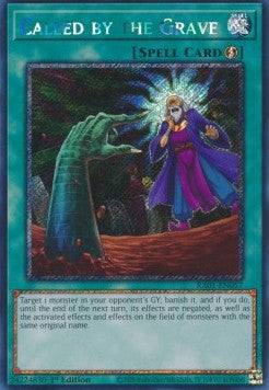 Called by the Grave (V.4 - Platinum Secret Rare)⁣ - 25th Anniversary Rarity Collection⁣ (Platinum Secret Rare)⁣ [057]
