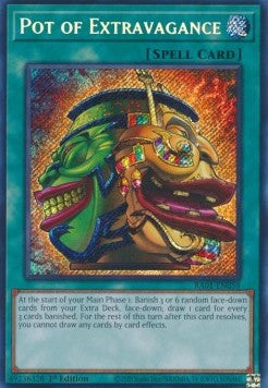 Pot of Extravagance (V.3 - Secret Rare) - 25th Anniversary Rarity Collection (Secret Rare) [RA01-059]