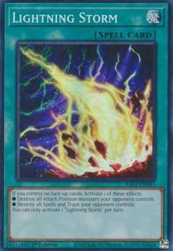 Lightning Storm (V.1 - Super Rare)⁣ - 25th Anniversary Rarity Collection⁣ (Super Rare)⁣ [061]