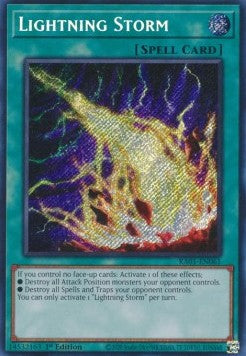 Lightning Storm (V.3 - Secret Rare)⁣ - 25th Anniversary Rarity Collection⁣ (Secret Rare)⁣ [061]
