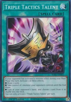 Triple Tactics Talent (V.1 - Super Rare)⁣ - 25th Anniversary Rarity Collection⁣ (Super Rare)⁣ [063]