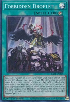 Forbidden Droplet (V.1 - Super Rare) - 25th Anniversary Rarity Collection (Super Rare) [RA01-064]