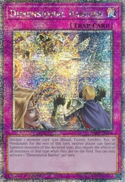Dimensional Barrier (V.5 - Quarter Century Secret Rare)⁣ - 25th Anniversary Rarity Collection⁣ (Quarter Century Secret Rare)⁣ [072]