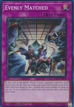 Evenly Matched (V.1 - Super Rare)⁣ - 25th Anniversary Rarity Collection⁣ (Super Rare)⁣ [074]