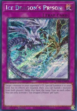 Ice Dragon's Prison (V.4 - Platinum Secret Rare)⁣ - 25th Anniversary Rarity Collection⁣ (Platinum Secret Rare)⁣ [078]