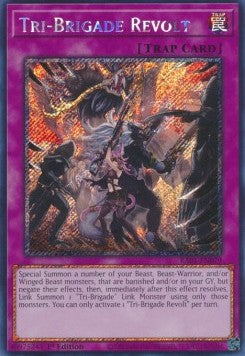 Tri-Brigade Revolt (V.4 - Platinum Secret Rare)⁣ - 25th Anniversary Rarity Collection⁣ (Platinum Secret Rare)⁣ [079]