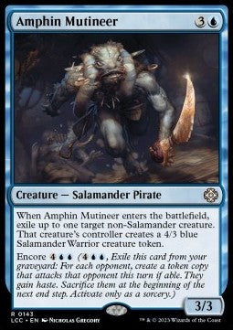 Amphin Mutineer⁣ - Commander: The Lost Caverns of Ixalan⁣ (Rare)⁣ [143]