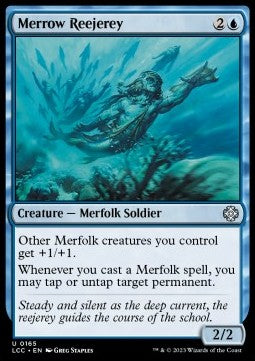 Merrow Reejerey⁣ - Commander: The Lost Caverns of Ixalan⁣ (Uncommon)⁣ [165]