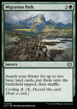 Migration Path⁣ - Commander: The Lost Caverns of Ixalan⁣ (Uncommon)⁣ [246]