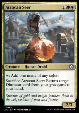Atzocan Seer⁣ - Commander: The Lost Caverns of Ixalan⁣ (Uncommon)⁣ [265]