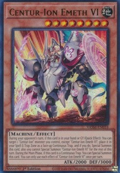 Centur-Ion Emeth VI (V.1 - Ultra Rare)⁣ - Valiant Smashers⁣ (Ultra Rare)⁣ [018]
