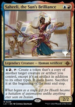Saheeli, the Sun's Brilliance (V.2) - The Lost Caverns of Ixalan: Promos (Mythic) [PLCI-239]
