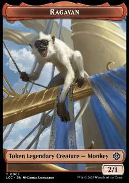 Ragavan Token (R 2/1) // Treasure Token⁣ - The Lost Caverns of Ixalan: Tokens⁣ (Token)⁣ [CT 7/18]