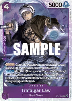 Trafalgar Law (ST10-010) - Ultra Deck: The Three Captains (Super Rare) [ST-10-010]