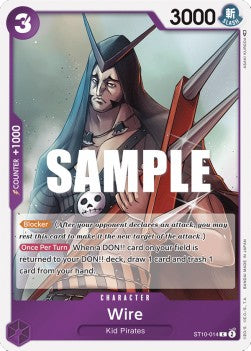 Wire (ST10-014)⁣ - Ultra Deck: The Three Captains⁣ (Common)⁣ [014]