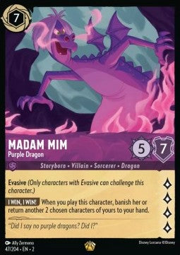 Madam Mim - Purple Dragon (V.1)⁣ - Rise of the Floodborn⁣ (Legendary)⁣ [47]
