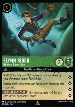 Flynn Rider - His Own Biggest Fan⁣ - Rise of the Floodborn⁣ (Rare)⁣ [82]