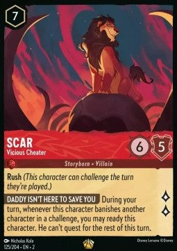 Scar - Vicious Cheater⁣ - Rise of the Floodborn⁣ (Legendary)⁣ [125]