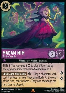 Madam Mim - Rival of Merlin⁣ - Rise of the Floodborn⁣ (Rare)⁣ [48]