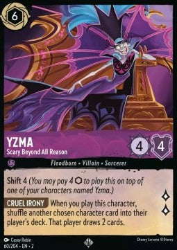 Yzma - Scary Beyond All Reason⁣ - Rise of the Floodborn⁣ (Super Rare)⁣ [60]