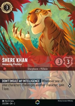 Shere Khan - Menacing Predator (V.2)⁣ - Rise of the Floodborn⁣ (Enchanted)⁣ [212]