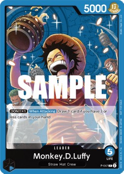 Monkey.D.Luffy (P-047)⁣ - Promos⁣ (Promo)⁣ [047]