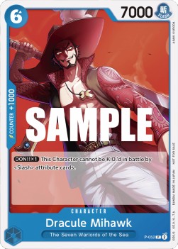 Dracule Mihawk (P-052)⁣ - Promos⁣ (Promo)⁣ [052]