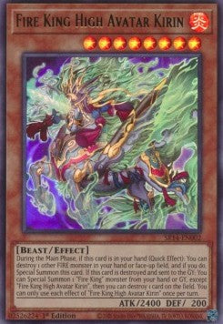 Fire King High Avatar Kirin⁣ - Structure Deck: Fire Kings⁣ (Ultra Rare)⁣ [002]