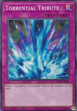 Torrential Tribute⁣ - Structure Deck: Fire Kings⁣ (Common)⁣ [037]