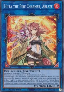 Hiita the Fire Charmer, Ablaze⁣ - Structure Deck: Fire Kings⁣ (Common)⁣ [043]