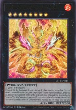 Garunix Eternity, Hyang of the Fire Kings⁣ - Structure Deck: Fire Kings⁣ (Ultra Rare)⁣ [044]