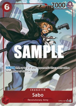 Sabo (OP05-007) (V.2)⁣ - Awakening of the New Era⁣ (Alternate Art)⁣ [007]