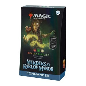 Commander: Murders at Karlov Manor: "Deadly Disguise" Commander Deck - Commander: Murders at Karlov Manor