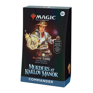 Commander: Murders at Karlov Manor: "Blame Game" Commander Deck - Commander: Murders at Karlov Manor