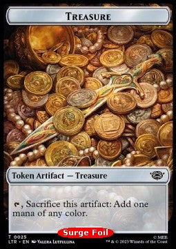 Treasure Token // Food Token (V.1) - The Lord of the Rings: Tales of Middle-earth Holiday Release (Token) [LTRH-T 25/22]