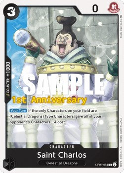 Saint Charlos (OP05-084)⁣ - Promos: Awakening of the New Era⁣ (Common)⁣ [084]