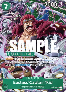 Eustass"Captain"Kid (ST02-013) (V.2)⁣ - Unnumbered Promos⁣ (Super Rare)⁣ [ST02-013]