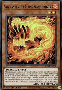 Salamandra, the Flying Flame Dragon⁣ - Maze of Millennia⁣ (Super Rare)⁣ [002]